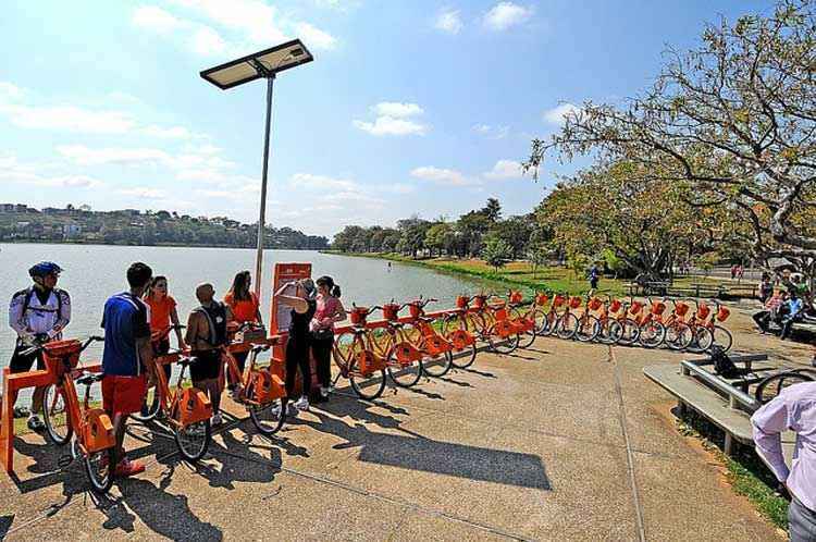 Projeto Bike BH já tem 400 bicicletas em 40 estações