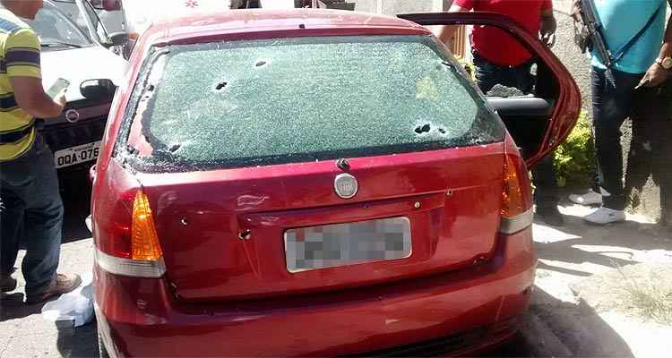 Troca de tiros entre policiais civis e suspeitos termina com três mortos no Bairro Tupi - Polícia Militar/Divugação