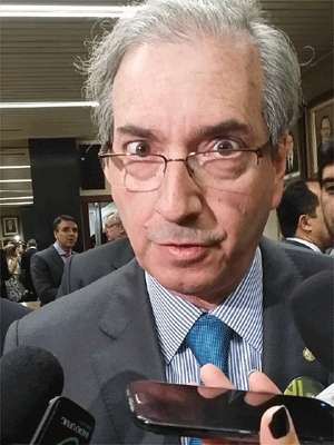 Eduardo Cunha diz em BH que sairá vitorioso da eleição para presidente da Câmara - Jair Amaral/EM/D.A Press