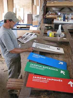 Zoológico de BH ganha novas placas de sinalização e bebedouros  - Daniel Alves/FZB-BH