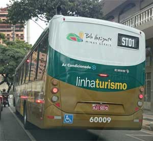 Linha turística de ônibus é extinta em BH - Carolina Bastieri / Divulgação