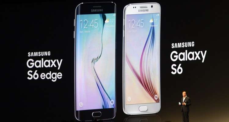 Samsung apresenta novos smartphones Galaxy S6 e S6 Edge - AFP PHOTO/ LLUIS GENE 