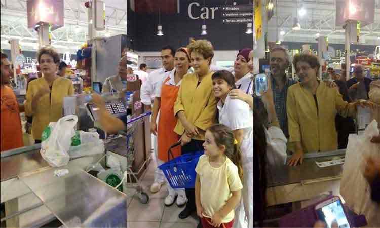 Dilma driblou dieta Ravenna e comprou potes de doce de leite - Reprodução/Facebook