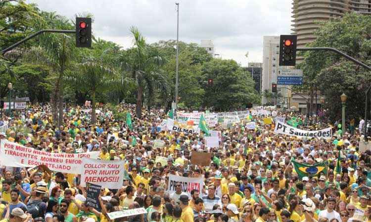 The Economist diz que sabedoria levou multidão às ruas contra governo Dilma - Sidney Lopes/EM/D.A Press