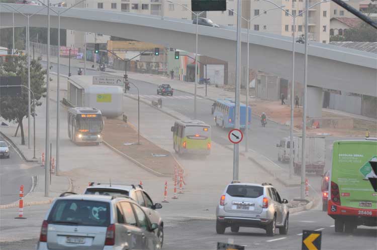 Ibape afirma que viadutos na Avenida Pedro I não têm risco de colapso - Marcos Michelin/EM/DA Press