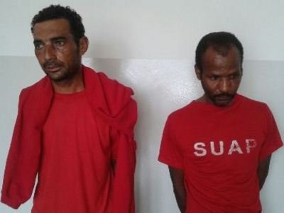 Dupla é presa suspeita de matar homem enforcado em Venda Nova por causa de R$ 60 - Polícia Civil/Divulgação 