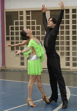 Casal de bailarinos de BH participa do Campeonato Pan-americano de Dança Esportiva - Jair Amaral/EM/D.A Press. 