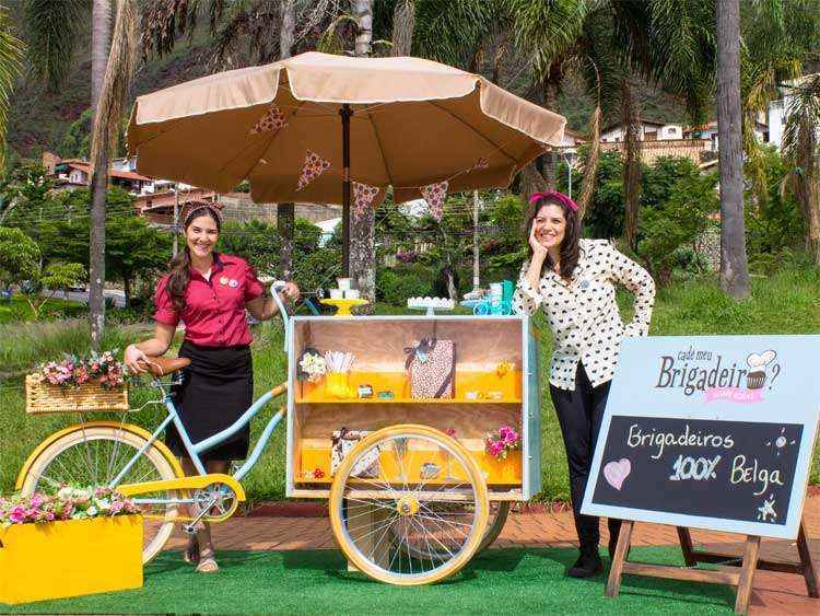 Seguindo onda do food truck, empresários apostam nas bikes para levar produtos aos clientes - Arquivo Pessoal 