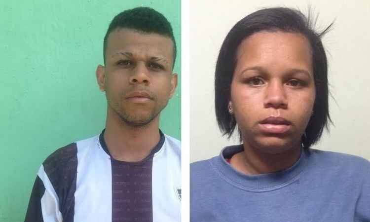 Casal é preso na Pampulha pelo aliciamento de menina de 13 anos - Montagem/Polícia Civil Divulgação
