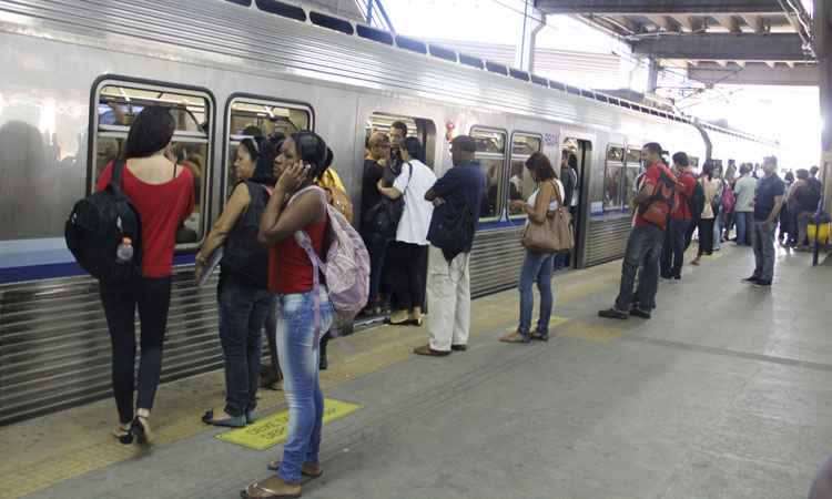 Sindicato anuncia paralisação do metrô de Belo Horizonte para a próxima sexta-feira - Sidney Lopes/EM/D.A Press