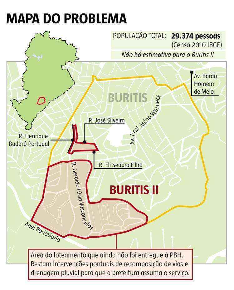 Buritis II está perto de regularização - ARTE EM