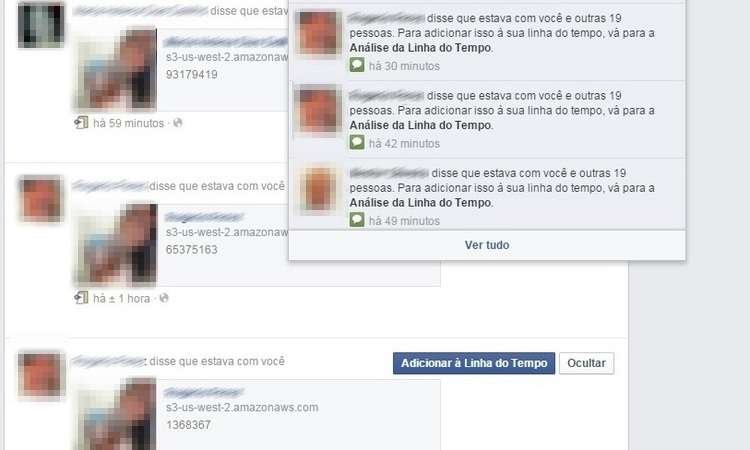 Usuários do Facebook relatam compartilhamento de vírus pela rede social - Reprodução/Facebook