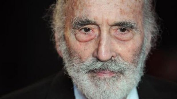 Ator Christopher Lee, de O Senhor dos Anéis, morre aos 93  - AFP Photo
