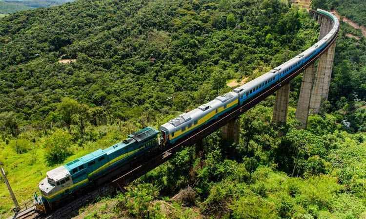 ANTT estabelece multa para cancelamento e remarcação de bilhetes das viagens de trem - Mosaico Imagem/Vale/Divulgação