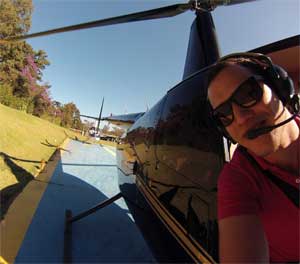 Aeronáutica e polícia iniciam investigações sobre queda de helicóptero em Ouro Preto - Reprodução Facebook