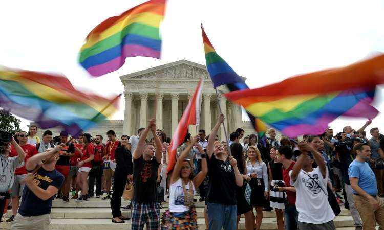 Suprema Corte dos Estados Unidos libera casamento gay em todo o país - AFP PHOTO/ MLADEN ANTONOV 