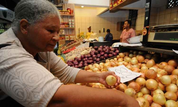 Preço dos alimentos usados para fazer tempero dispara e faz consumidor mudar hábitos - Ramon Lisboa/EM/D.A Press