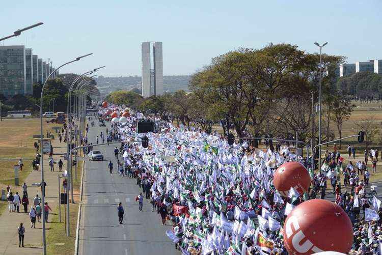 Marcha das Margaridas chega à Esplanada dos Ministérios - Andre Violati CB DA Press