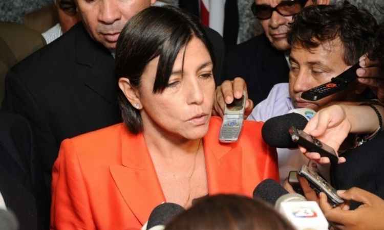 Exaltado, Sarney Filho nega na CPI que Roseana recebeu dinheiro do esquema - Neidson Moreira/O Imparcial 