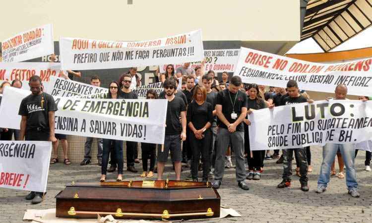 Vereadores mostram preocupação com transferência de setores de urgência do Odilon Behrens - Jair Amaral/EM/D.A.Press