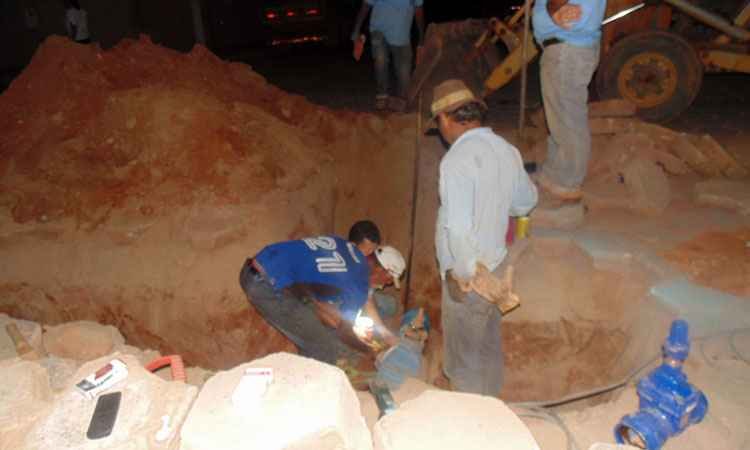 Sem fiscalização e chuva, lençol freático chega ao limite - Luiz Ribeiro/EM/D.A PRESS