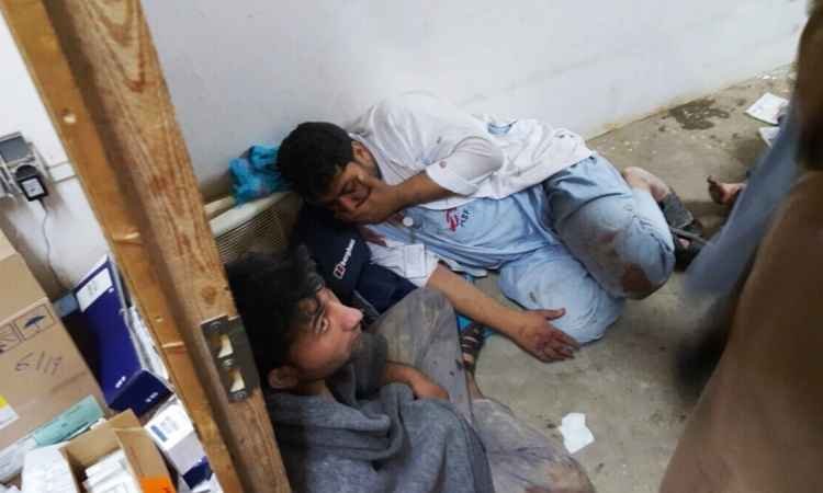 Bombardeios deixam ao menos 19 mortos em hospital da organização Médicos Sem Fronteiras - AFP PHOTO / MSF 