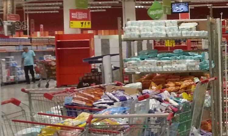 Preço da cesta básica recua em 13 cidades em setembro - Marina Rigueira/EM/D.A Press - 31/7/15