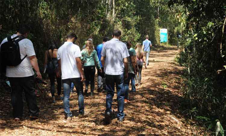 Mata do Jambreiro é aberta à visitação pública - Paulo Filgueiras/EM/DA Press