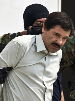 Traficante "El Chapo" fica ferido durante tentativa de captura - AFP PHOTO / RONALDO SCHEMIDT 