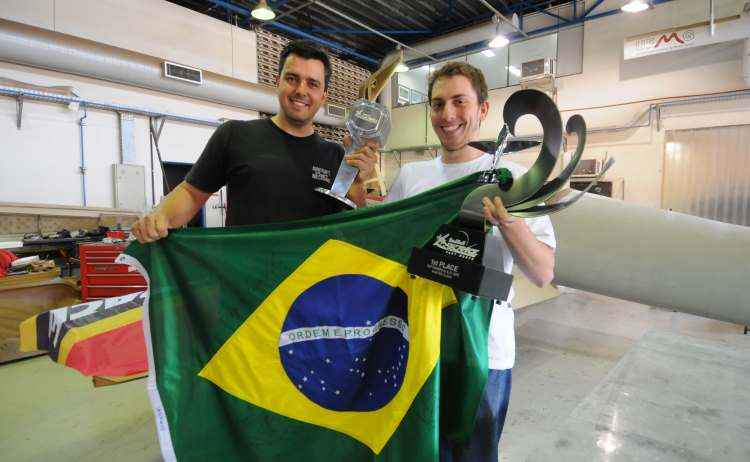 UFMG sobe no pódio da "Fórmula 1 dos ares" - Beto Novaes/EM/D.A Press