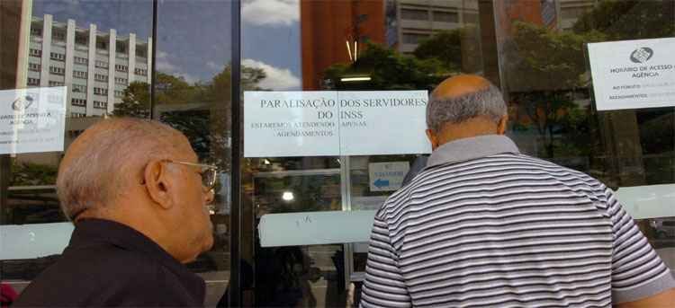 Greve nacional  atrasa 142 mil perícias médicas em Minas  - Jair Amaral/EM/D.A PRESS 