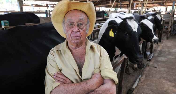 Água escassa sacrifica a produção de leite em Minas  - Juarez Rodrigues/EM/D.A Press