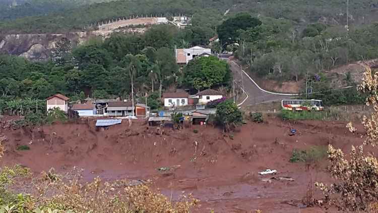 Ponte Nova desmente ter sido atingida pelo rompimento de barragem em Mariana - Gladyston Rodrigues/EM/D.A Press