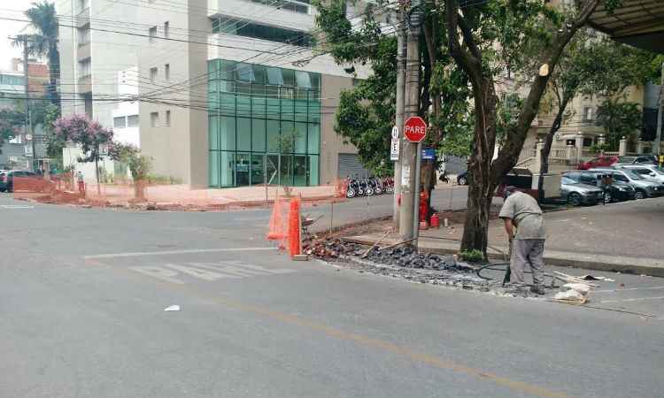 Começam obras para implantação do Mobicentro na Centro-Sul de BH - EM/D.A press