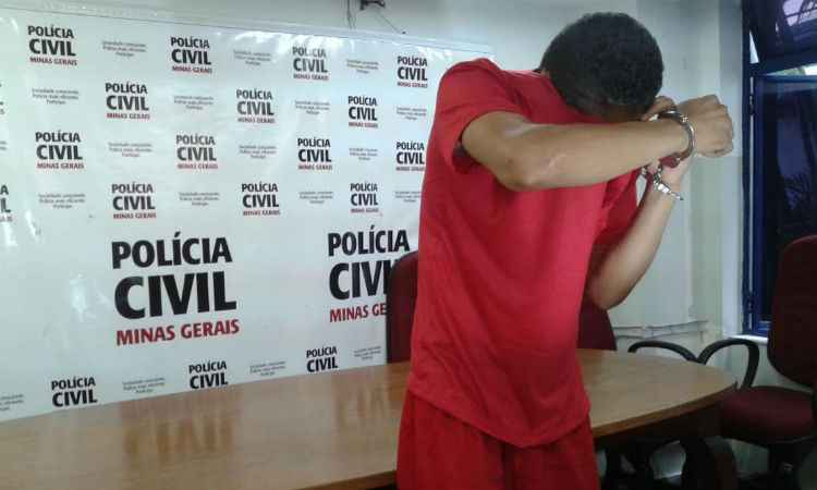 Polícia prende homem suspeito de matar pai e filho por conta de uma fossa em Santa Luzia - Polícia Civil/Divulgação