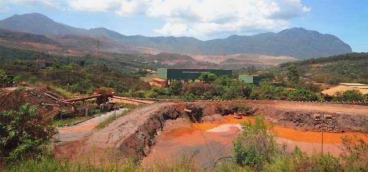 Mineração coleciona punições por irregularidades ambientais em Mariana - Alexandre Guzanshe/EM/D.A Press