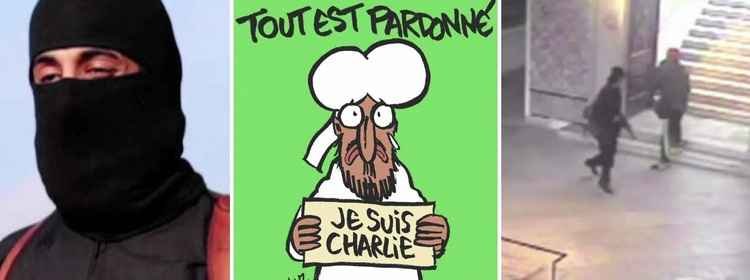 Ataques no Charlie Hebdo e museu na Tunísia: terror também marcou o 1º semestre do ano - Montagem/Reprodução/Vídeo AFP