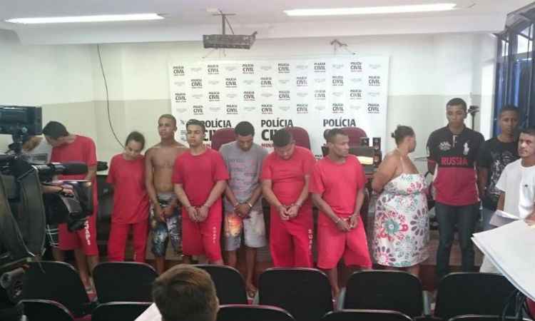 Operação Natal Seguro termina com 12 presos por tráfico de drogas em Santa Luzia - Polícia Civil/Divulgação