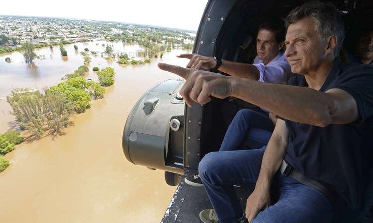 Paraguai tem 140 mil desabrigados na pior inundação de sua história - AFP PHOTO / PRESIDENCIA