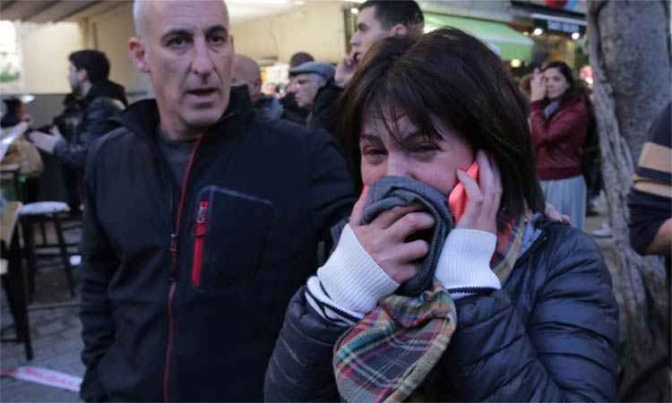 Tiroteio em bar de Tel Aviv deixa dois mortos e cinco feridos - AFP PHOTO / DANIEL BAR ON 