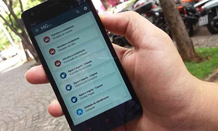 Governo lança aplicativo que reúne serviços públicos de Minas Gerais - Thiago Ventura/EM/DA Press