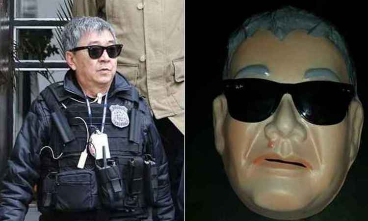 Japonês da Polícia Federal vai virar máscara de carnaval - Divulgação