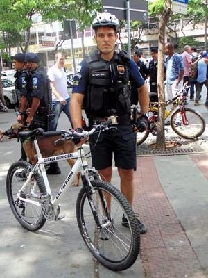Guarda Municipal de BH irá fazer ronda de bicicleta na orla da Lagoa da Pampulha    - Grupo Ronda Bike/Divulgação 