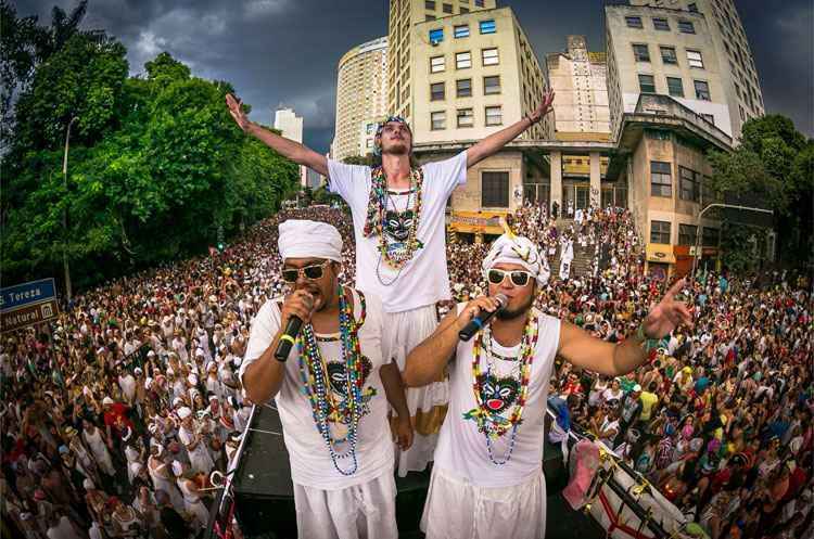 Ensaios de blocos de carnaval agitam fim de semana em BH - Netun Lima/VAC/Divulgação