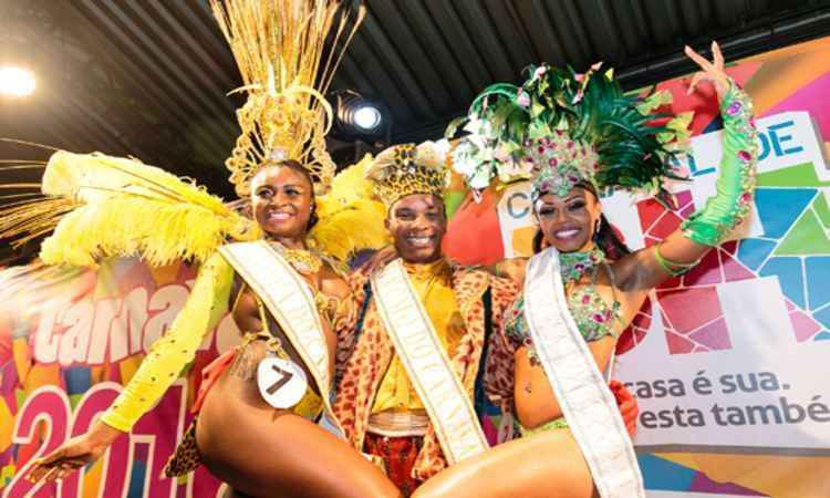 Temporada da alegria: Rei, rainha e princesa abrem oficialmente o carnaval 2016 de BH - PBH/Divulgação