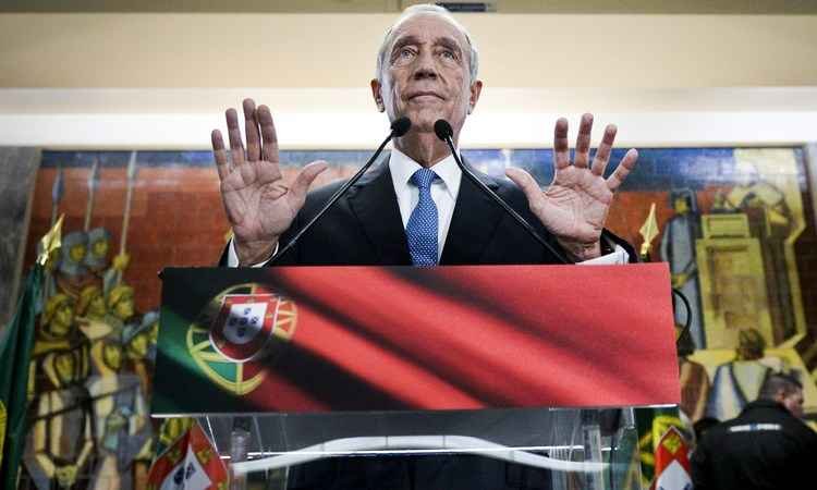 Rebelo de Sousa é eleito presidente de Portugal no 1º turno - AFP PHOTO / PATRICIA DE MELO MOREIRA 