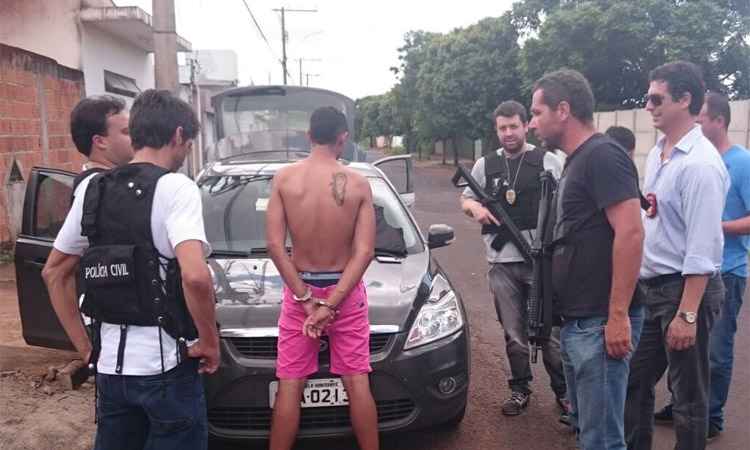 Quinto suspeito de crime bárbaro ocorrido em Araxá é encontrado dentro de guarda-roupa - Polícia Civil de Araxá/Divulgação