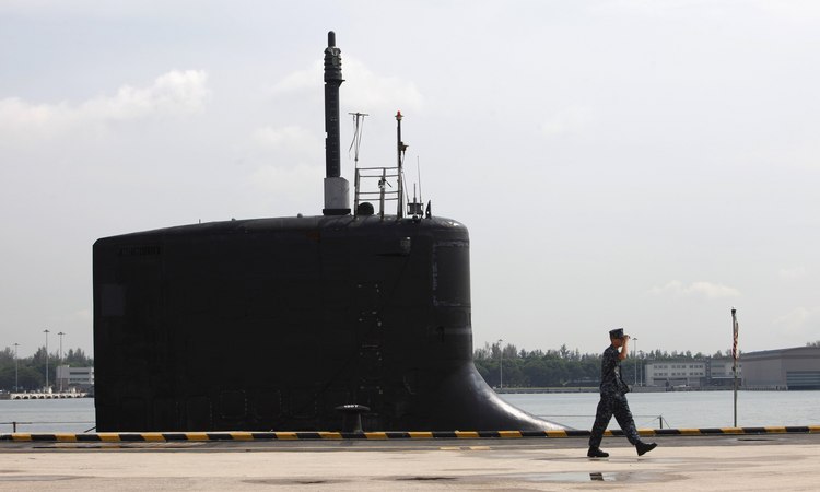 Estados Unidos enviam submarino nuclear para a Coreia do Sul  - REUTERS/Edgar Su - 28/4/2014

