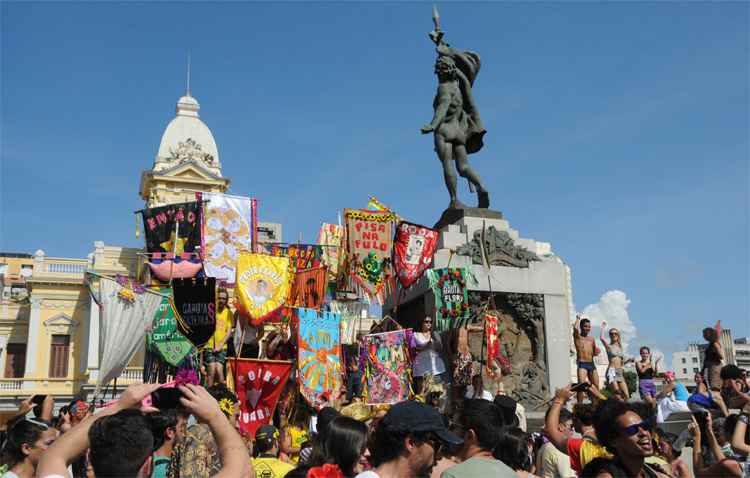 Vira o Santo: conheça a história do tradicional encontro de blocos de Belo Horizonte - Marcos Vieira/EM/DA Press