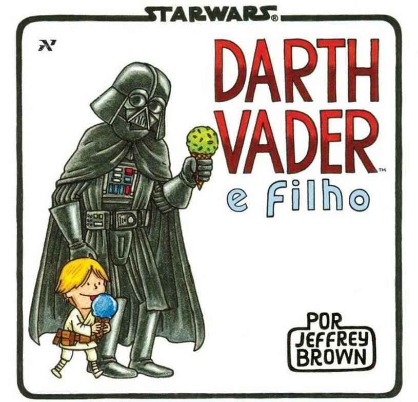 Livro de Jeff Brown traz Darth Vader desempenhando papel paterno - Editora Aleph/Divulgação